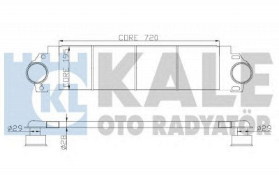 KALE OTO RADYATOR 343100 -  Интеркулер
